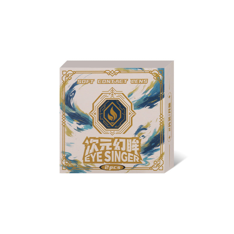 eyesinger arknights shu anime cosplay contact lens packaging