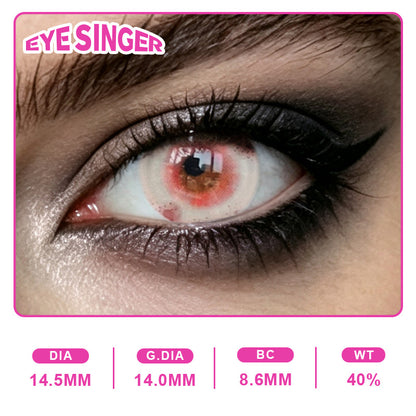 EYESINGER Sad Clown Tears Red | 1 Year