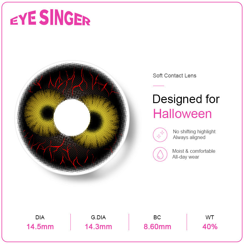 EYESINGER-Double-Sight Black | 1 Year
