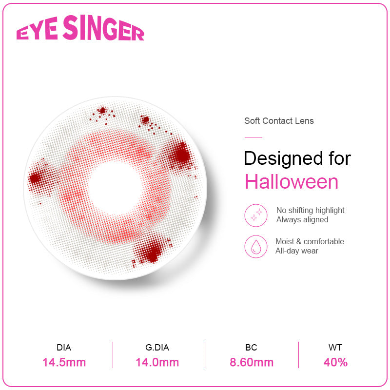EYESINGER Sad Clown Tears Red | 1 Year