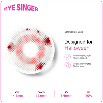 EYESINGER Sad Clown Tears Red | 1 Year