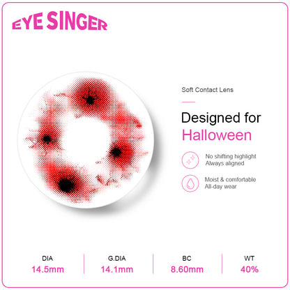 EYESINGER-Bloodyshot Red | 1 Year