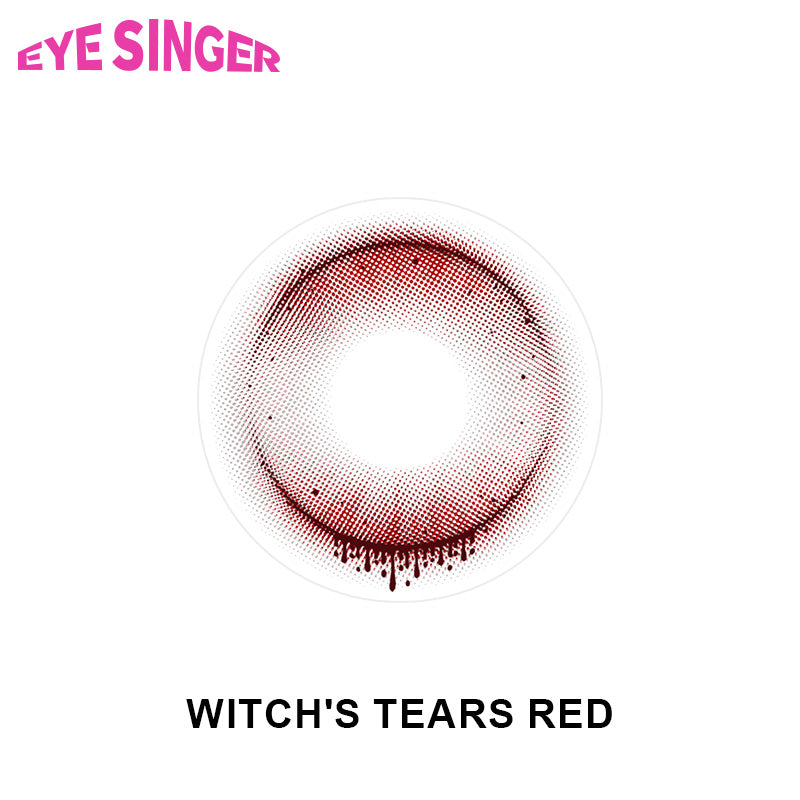 EYESINGER Witch's Tears Red | 1 Year