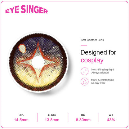 eyesinger wuthering waves aemeath brown anime cosplay contact lens
features
