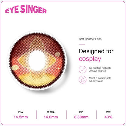 eyesinger genshin alice brown anime cosplay contact lens features