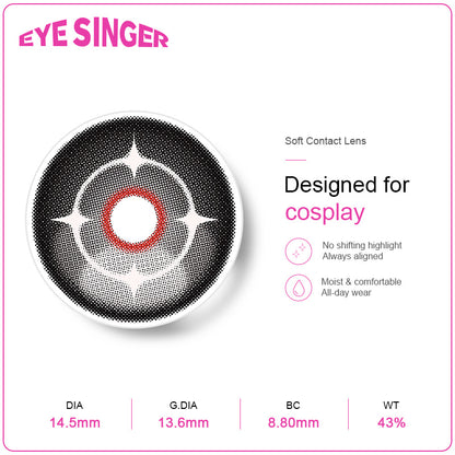 eyesinger honkai starrail boothill gray anime cosplay contact lens features