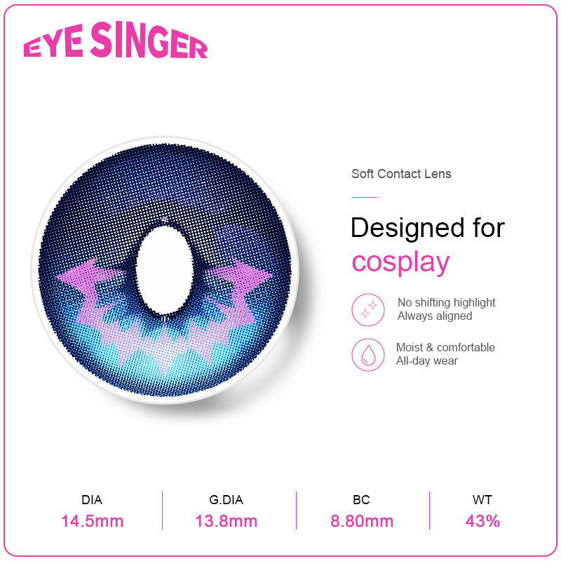 eyesinger wuthering waves cartethyia blue anime cosplay contact lens features