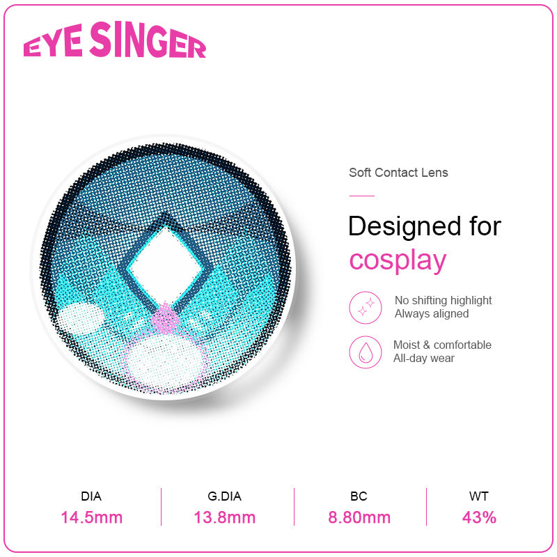 eyesinger honkai starrail cerydra green anime cosplay contact lens features
