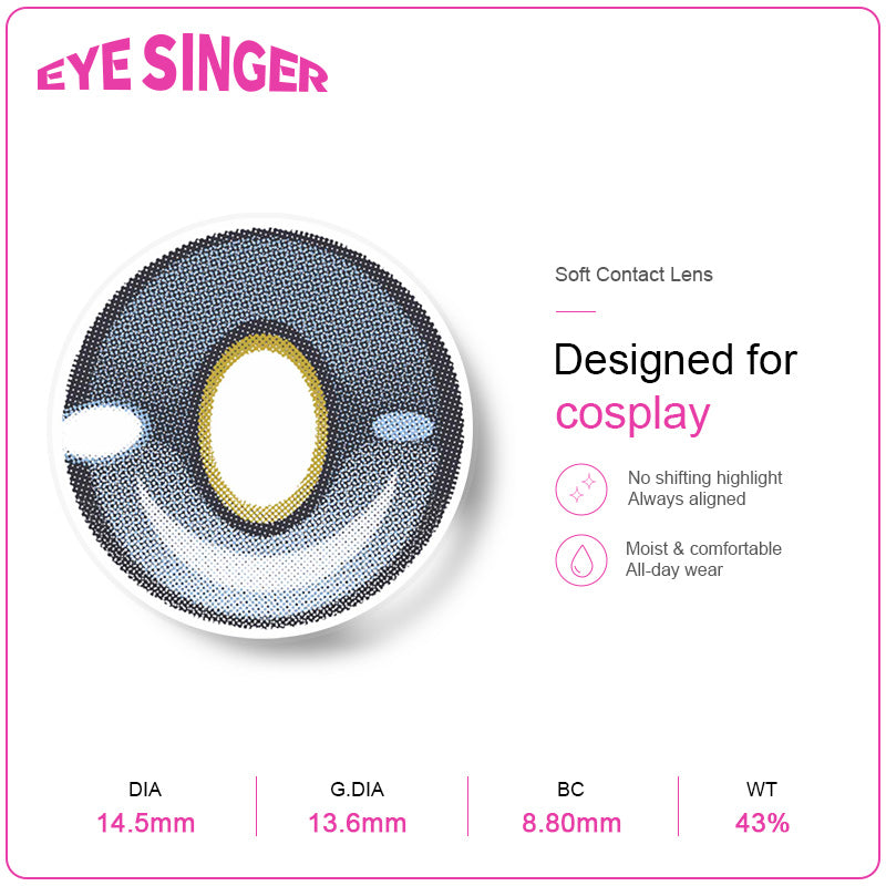 eyesinger honkaistarrail danheng gray anime cosplay contact lens features