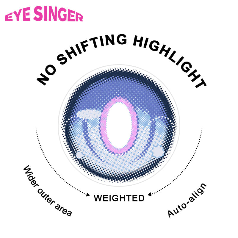 eyesinger honkai impact 3rd elysia blue anime cosplay contact lens