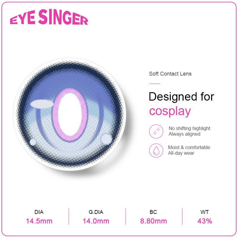 eyesinger honkai impact 3rd elysia blue anime cosplay contact lens features