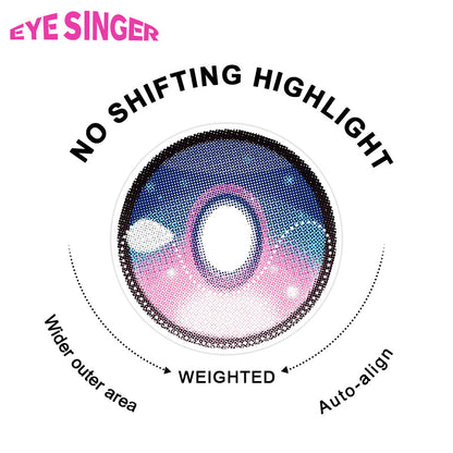 eyesinger honkai starrail firefly pink anime cosplay contact lens 