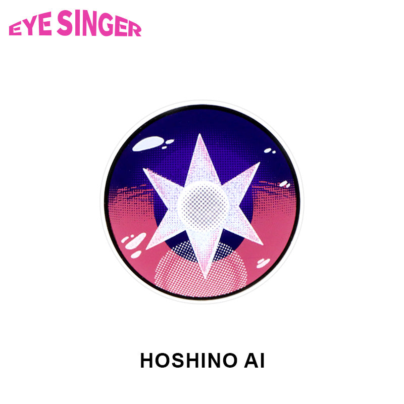 eyesinger oshinoko hoshinoai pink anime cosplay contact lens
