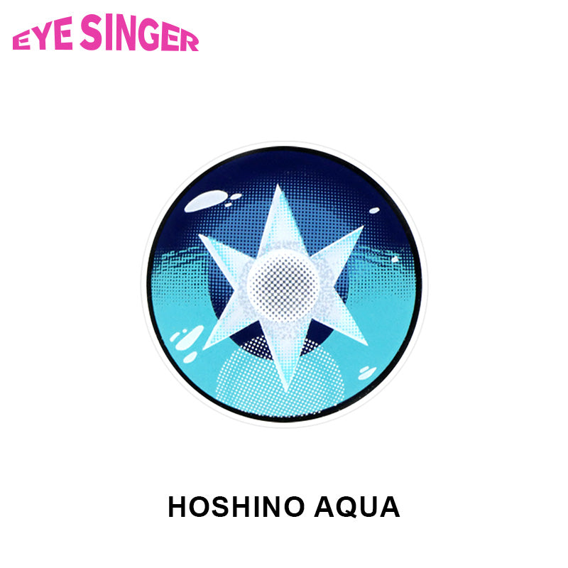 eyesinger oshinoko hoshinoaqua pink anime cosplay contact lens