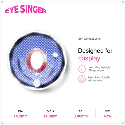 eyesinger genshin impact illuga blue anime cosplay contact lens features