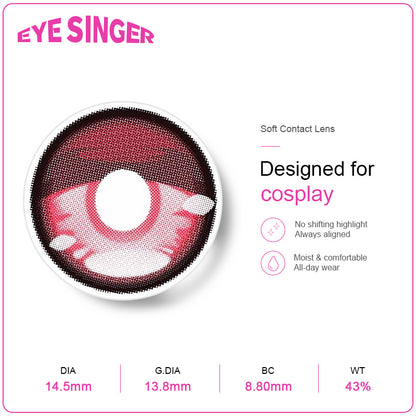 eyesinger honkai starrail jing liu pink anime cosplay contact lens features