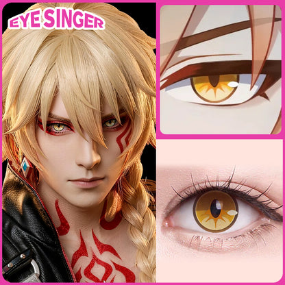 eyesinger honkai starrail mydeimos mydei brown anime cosplay contact lens cosplayer
