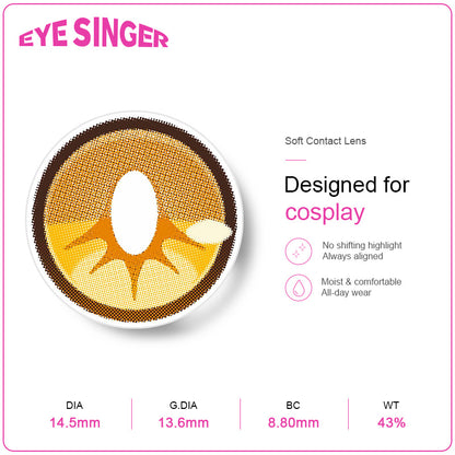 eyesinger honkai starrail mydeimos mydei brown anime cosplay contact lens features