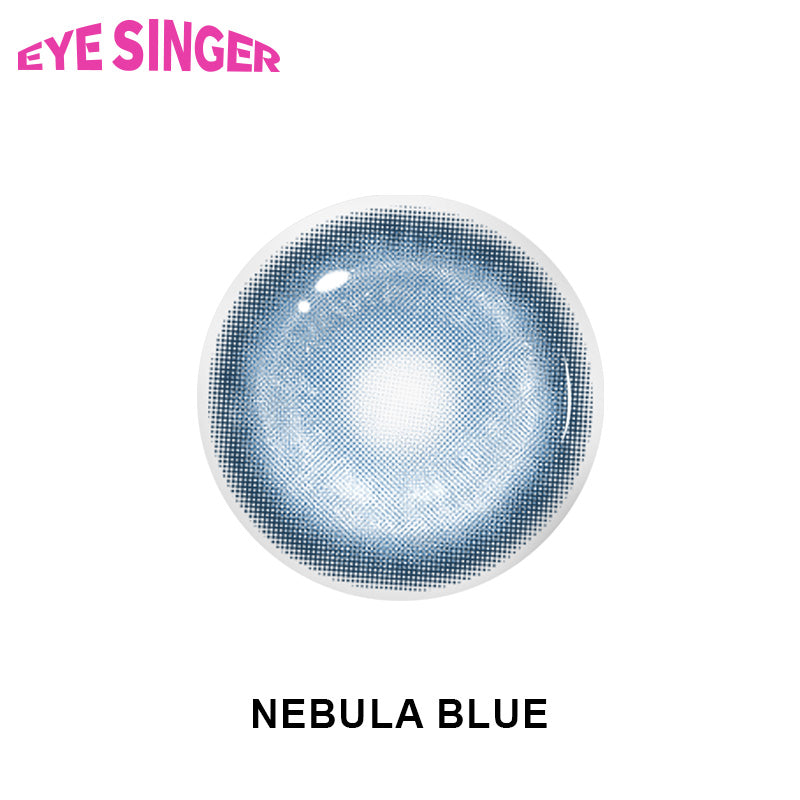 eyesinger nebula blue anime cosplay contact lens