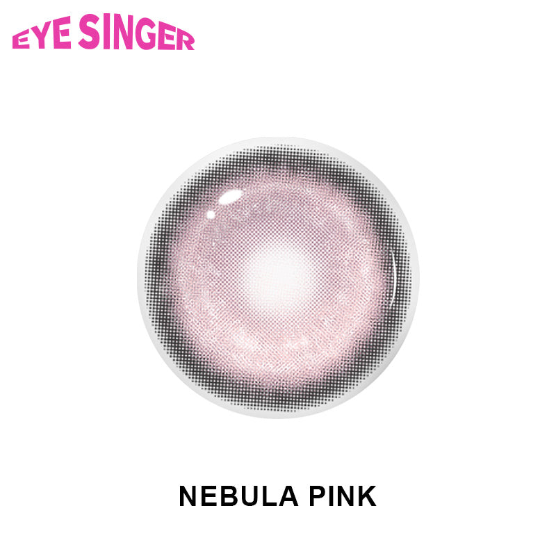 eyesinger nebula pink anime cosplay contact lens