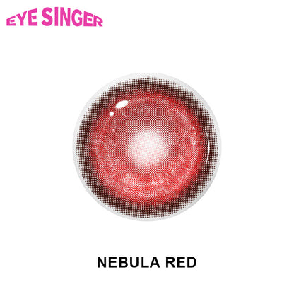eyesinger nebula red anime cosplay contact lens