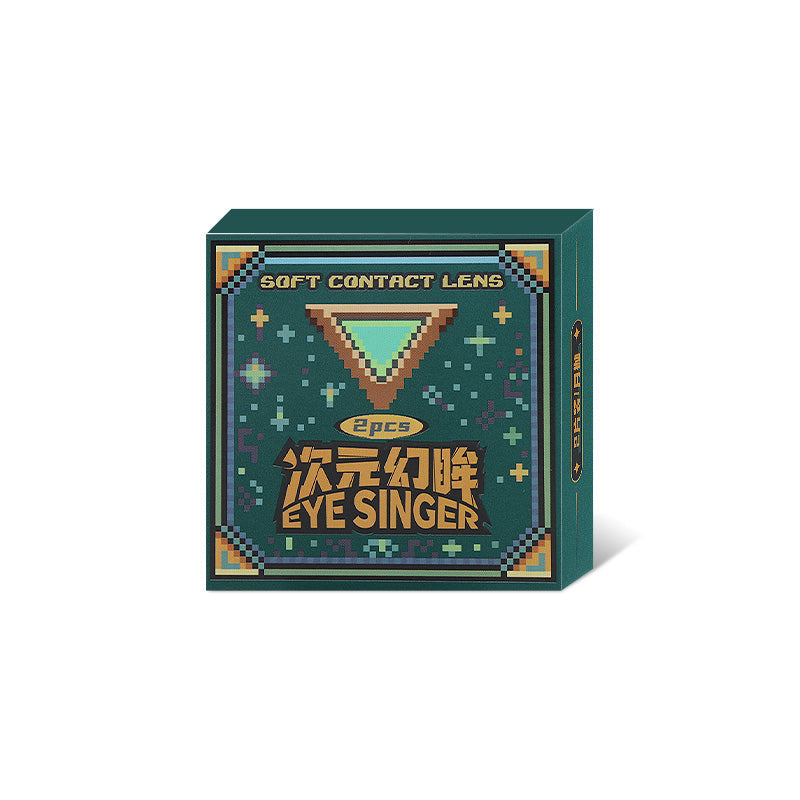 eyesinger genshin nefer anime cosplay contact lens packaging