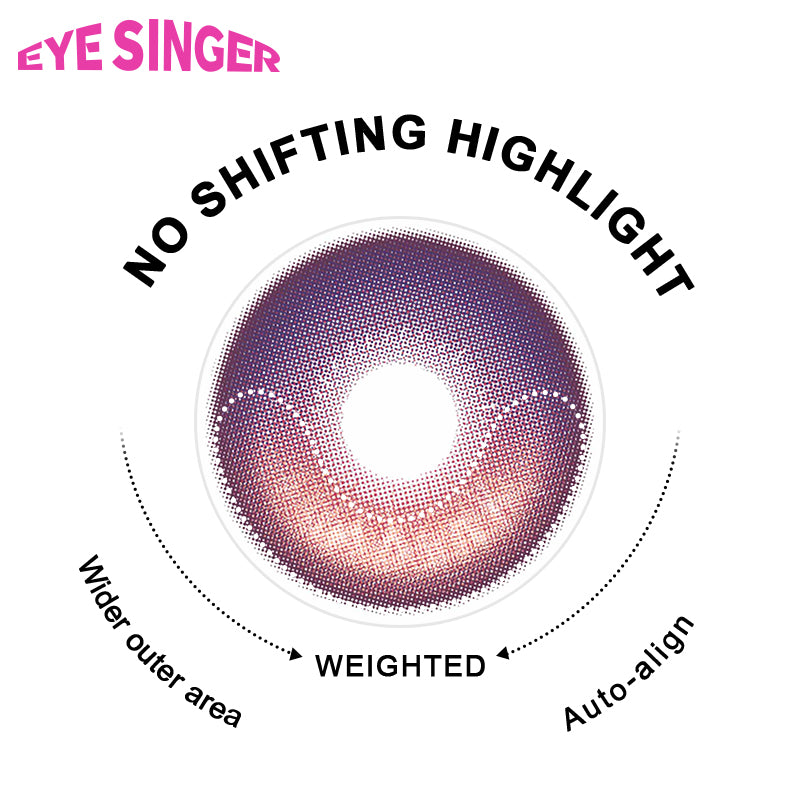 eyesinger infinitynikki nikki purple anime cosplay contact lens