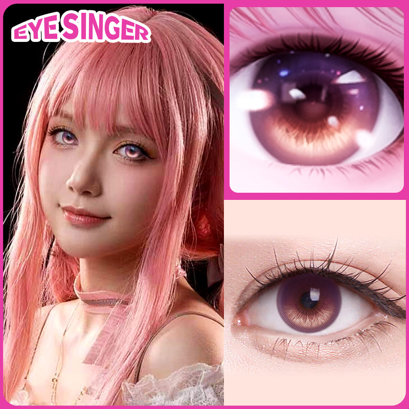 eyesinger infinitynikki nikki purple anime cosplay contact lens cosplayer