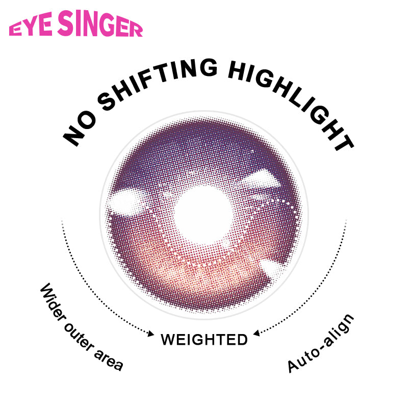 eyesinger infinitynikki nikki highlight purple anime cosplay contact lens
