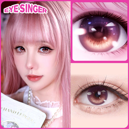 eyesinger infinitynikki nikki highlight purple anime cosplay contact lens cosplayer 