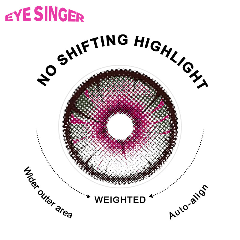 eyesinger wuthering waves phrolova purple anime cosplay contact lens