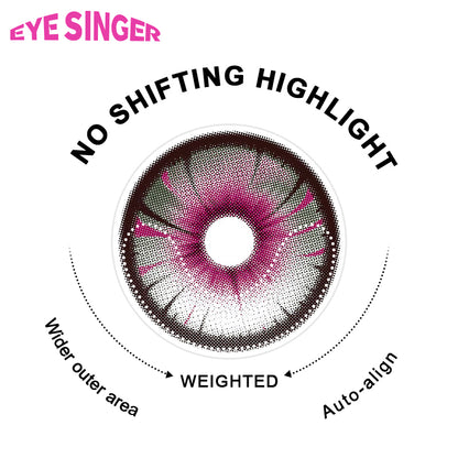 eyesinger wuthering waves phrolova purple anime cosplay contact lens