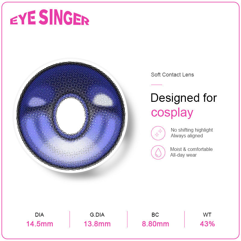 eyesinger genshin the wanderer purple anime cosplay contact lens features