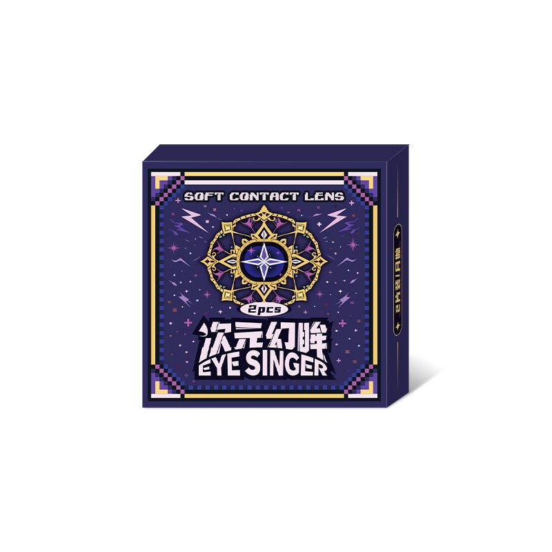 eyesinger genshin the wanderer anime cosplay contact lens packaging