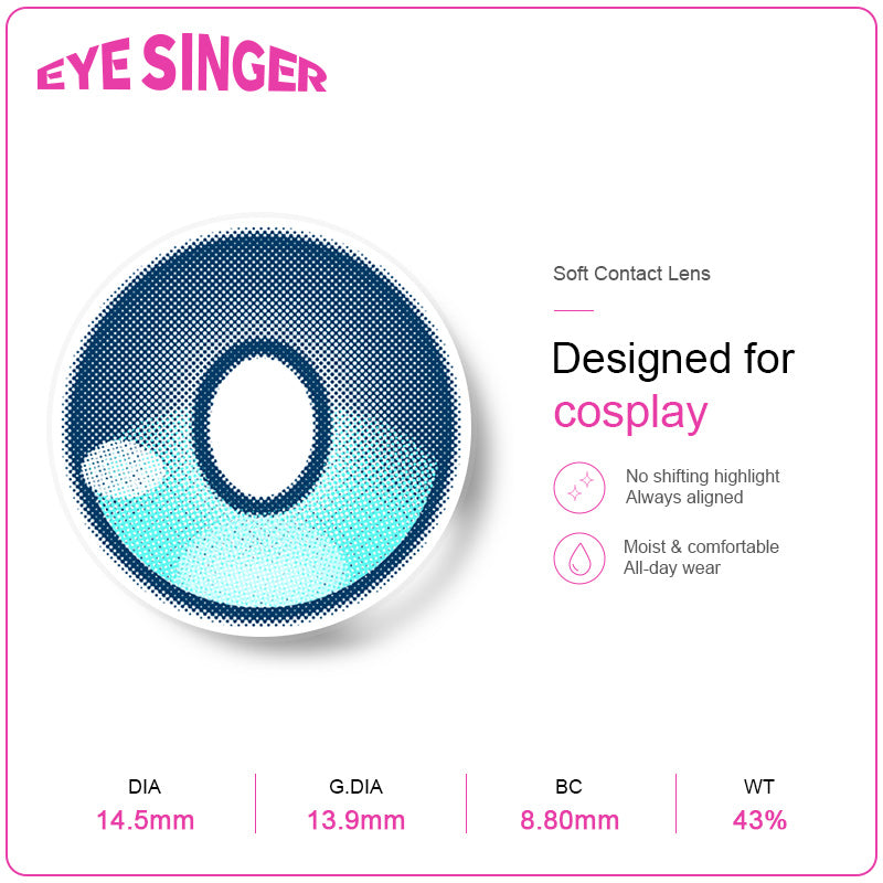 EYESINGER-Tohsaka Rin Blue(weighted, 1 month)