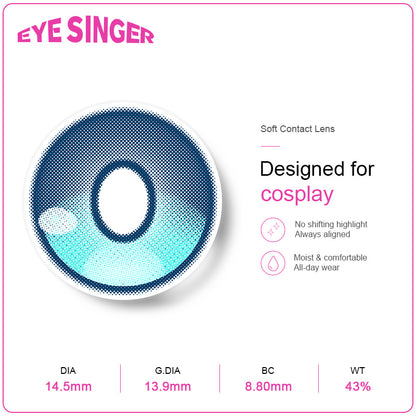 EYESINGER-Tohsaka Rin Blue(weighted, 1 month)