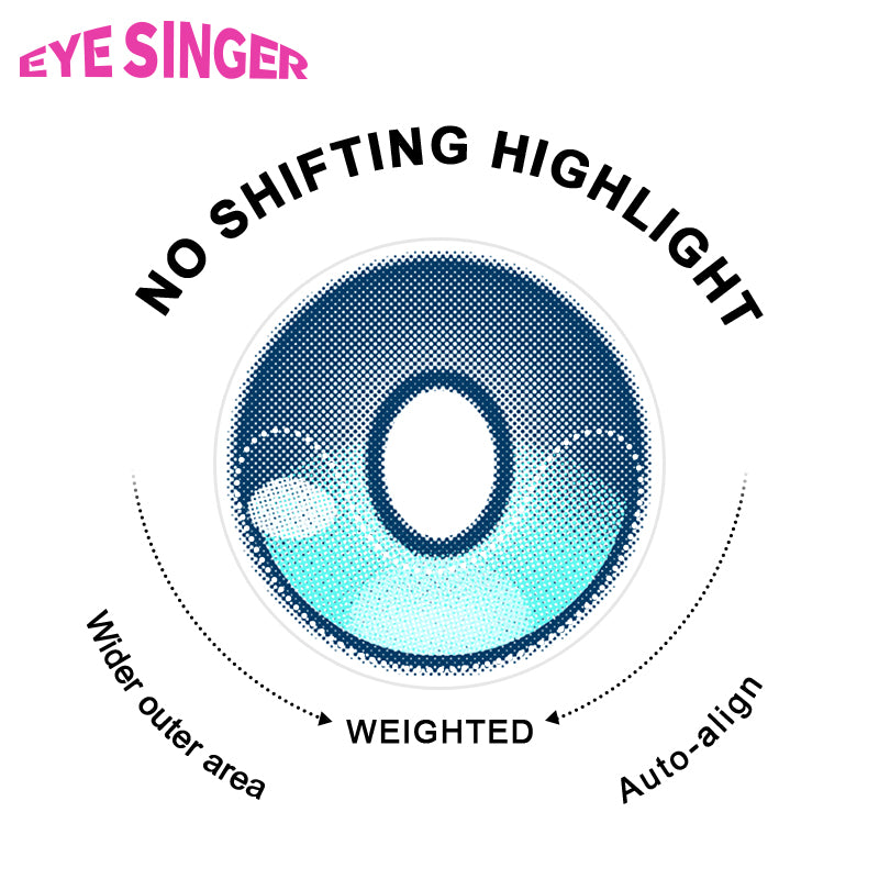 EYESINGER-Tohsaka Rin Blue(weighted, 1 month)