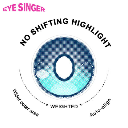 EYESINGER-Tohsaka Rin Blue(weighted, 1 month)
