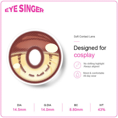EYESINGER-Traveler Brown(weighted, 1 month)
