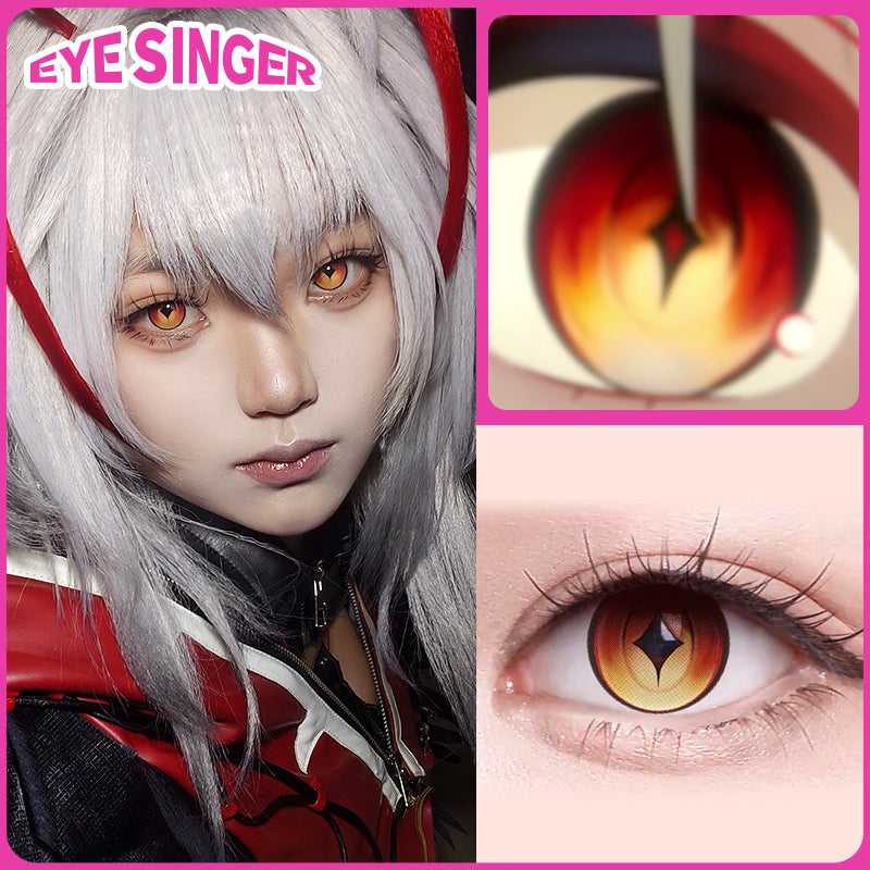 eyesinger srknights wisadel brown anime cosplay contact lens cosplayer
