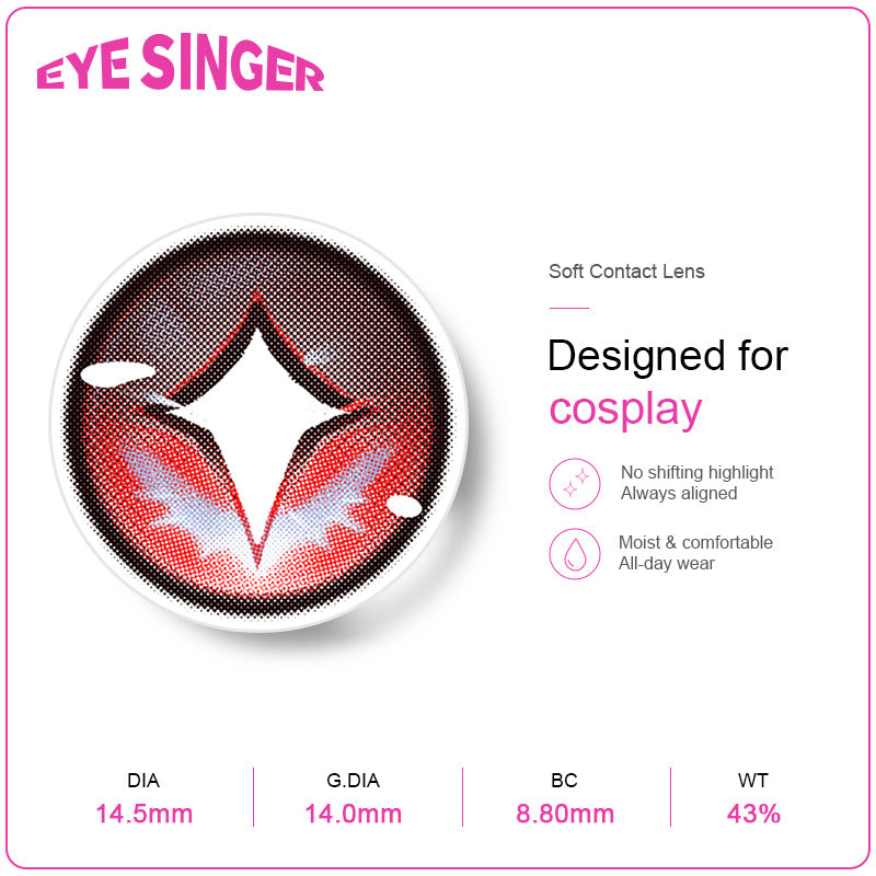 eyesinger wutheringwaves hiyuki pink anime cosplay contact lens features